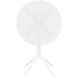 Стіл круглий Siesta Onto Sky Folding Table 60 White