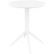 Стіл круглий Siesta Onto Sky Folding Table 60 White