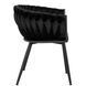 Стілець оксамитовий MEBEL ELITE EMPOLI Velvet Чорний