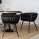 Стілець оксамитовий MEBEL ELITE EMPOLI Velvet Чорний