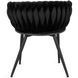Стілець оксамитовий MEBEL ELITE EMPOLI Velvet Чорний