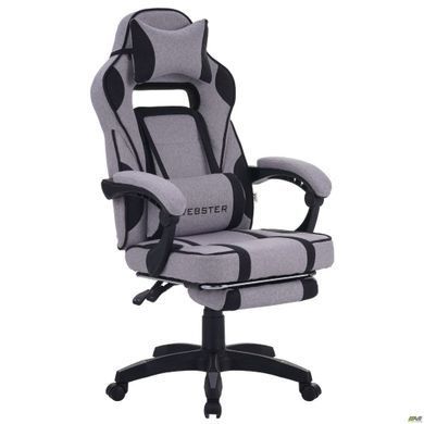 Комп'ютерне крісло VR Racer Textile Webster AMF сірий/чорний фотографія