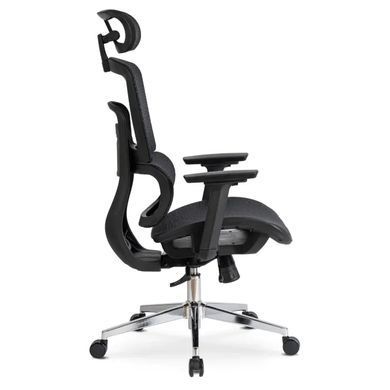 Стул офисный поворотный MEBEL ELITE ROMEO Черный фотография