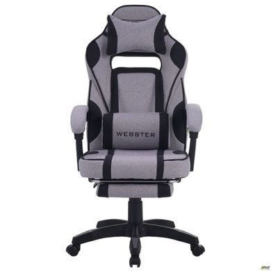 Комп'ютерне крісло VR Racer Textile Webster AMF сірий/чорний фотографія