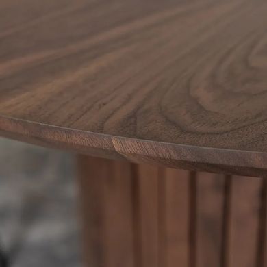Стол круглый MEBEL ELITE LYON 120 см Орех фотография