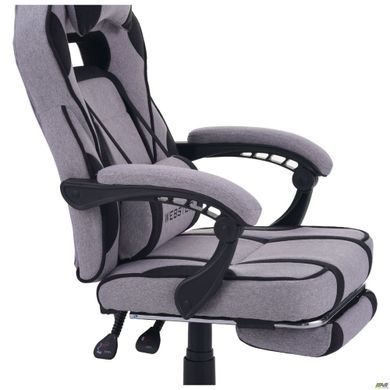 Комп'ютерне крісло VR Racer Textile Webster AMF сірий/чорний фотографія