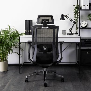 Стілець офісний поворотний MEBEL ELITE DYLAN Чорний фотографія