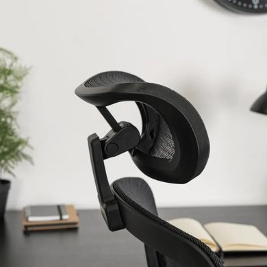 Стул офисный поворотный MEBEL ELITE ROMEO Черный фотография