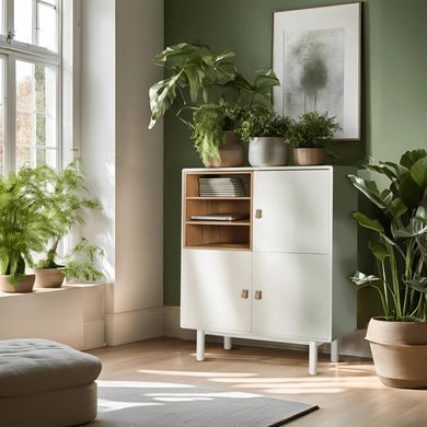 Комод MEBEL ELITE VEDDE Белый фотография