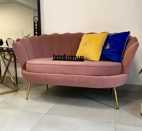 Софа AMORINITO XL Velvet Halmar Светло розовый фотография