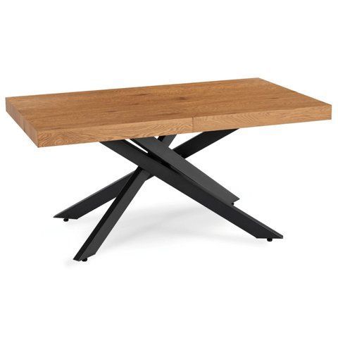 Стол раскладной MEBEL ELITE HAMPTON 160(240)х90 см Дуб золотой фотография