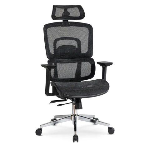 Стул офисный поворотный MEBEL ELITE ROMEO Черный фотография
