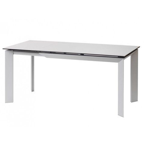 Стол Обеденный VERMONT PURE WHITE Concepto 120/170x80 Керамика фотография