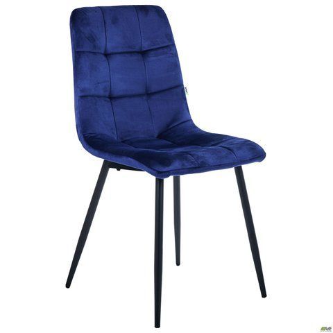Стул Cherry Velvet AMF Синий фотография