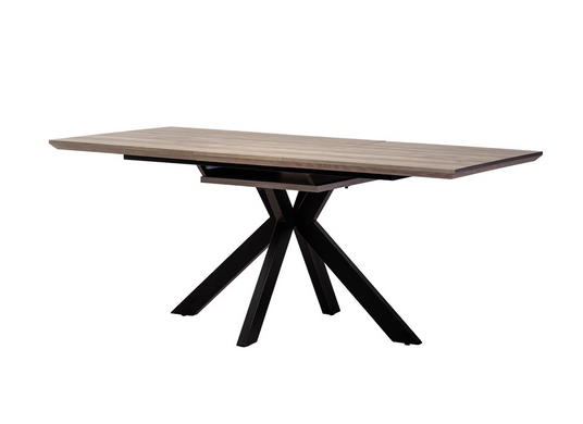 Стіл розкладний TML-635 VETRO 140(180)x90 Попелястий Дуб фотографія