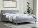 Кровать AZURRO Velvet Signal 160x200 Светло Серый фотография