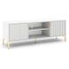ТВ Тумба MEBEL ELITE TORELLO 140 Белый фотография