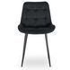 Стул бархатный MEBEL ELITE CHRIS Velvet Черный