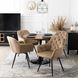 Стілець поворотний оксамитовий MEBEL ELITE IDA Velvet Беж