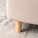 Кровать бархатная MEBEL ELITE DENNIS Velvet 90x200 Беж