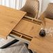Стіл розкладний MEBEL ELITE HAMPTON 160(240)х90 см Дуб золотий