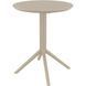Стіл круглий Siesta Onto Sky Folding Table 60 Taupe