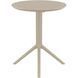 Стіл круглий Siesta Onto Sky Folding Table 60 Taupe