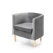 Крісло CLUBBY 2 Velvet Halmar Сірий