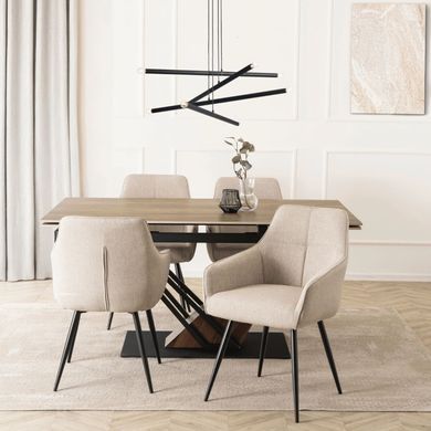 Стілець MEBEL ELITE PALMA Беж фотографія