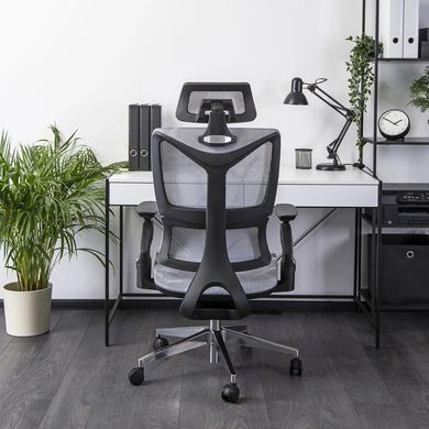 Стул офисный поворотный MEBEL ELITE MARTIN серый фотография