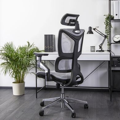 Стул офисный поворотный MEBEL ELITE MARTIN серый фотография