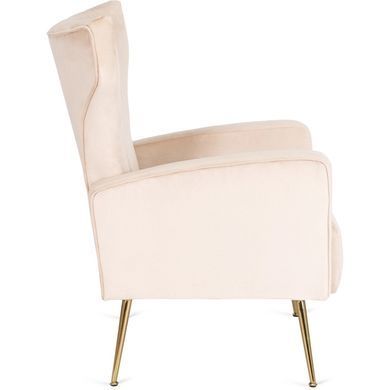 Крісло м'яке DIANA Velvet MEBEL ELITE Беж фотографія