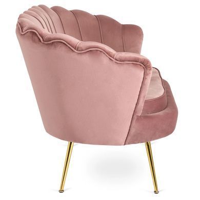 Софа MEBEL ELITE ZENDAYA 138 см Розовый фотография