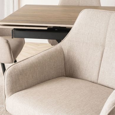 Стілець MEBEL ELITE PALMA Беж фотографія