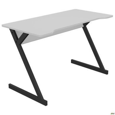 Стол Dexter DX1200 AMF 120x60 черный графит/белый фотография