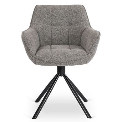 Стілець поворотний MEBEL ELITE PEONY Сірий фотографія