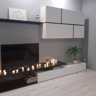 Комод GOYA Cama 170/40 Белый / Черный фотография