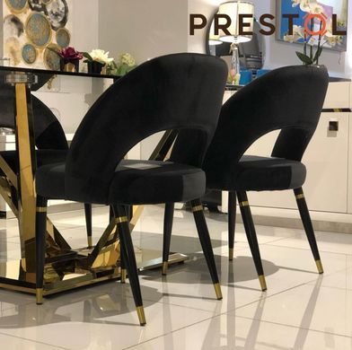 Стілець ФОСТЕР Prestol Чорний фотографія