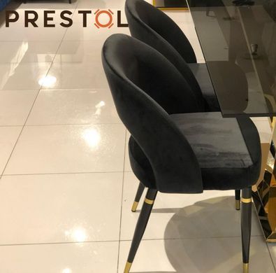 Стілець ФОСТЕР Prestol Чорний фотографія