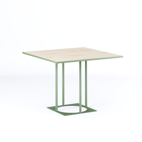 Стол Avangard SQ 100 Lovko зеленый Ral 6013/CLEAF Millennium S083 Пудра фотография