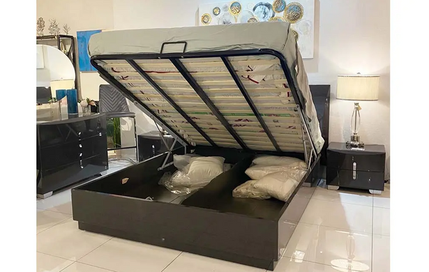 Кровать ДАКОТА Prestol 160x200 Серый фотография