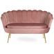 Софа MEBEL ELITE ZENDAYA 138 см Розовый