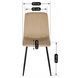 Стул бархатный MEBEL ELITE IBIS Velvet, Бежевый