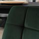 Барный стул бархатный MEBEL ELITE ARIEL Velvet Зеленый / Золотой