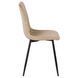 Стул бархатный MEBEL ELITE IBIS Velvet, Бежевый