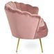 Софа MEBEL ELITE ZENDAYA 138 см Розовый