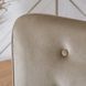 Кресло мягкое бархатное с подставкой для ног MEBEL ELITE LOZANO Velvet Бежевый