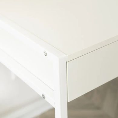 Письменный стол MEBEL ELITE ALLY 123 см Белый фотография
