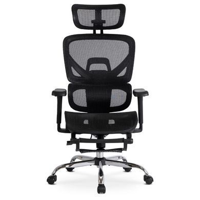 Стул офисный поворотный MEBEL ELITE KAIR Черный фотография