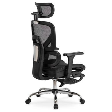 Стул офисный поворотный MEBEL ELITE KAIR Черный фотография
